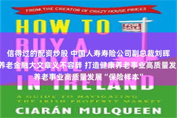 信得过的配资炒股 中国人寿寿险公司副总裁刘晖：保险业做好养老金融大文章义不容辞 打造健康养老事业高质量发展“保险样本”