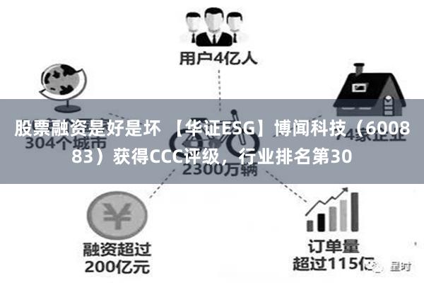 股票融资是好是坏 【华证ESG】博闻科技（600883）获得CCC评级，行业排名第30