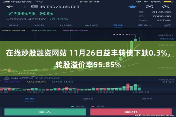 在线炒股融资网站 11月26日益丰转债下跌0.3%，转股溢价率55.85%